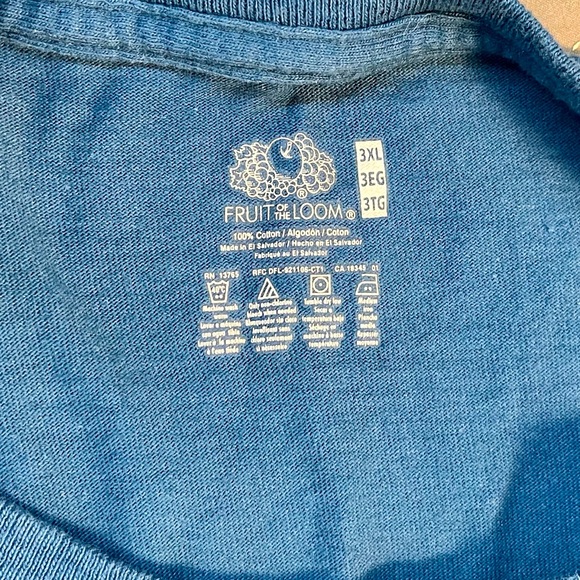 ASL Sign Language Super Power Pocket Tee Size 3X - Picture 3 of 3